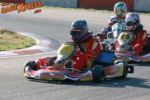 Twee talenten Danny Petiet en teammaatje Davey Koch
